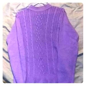 Purple sweater